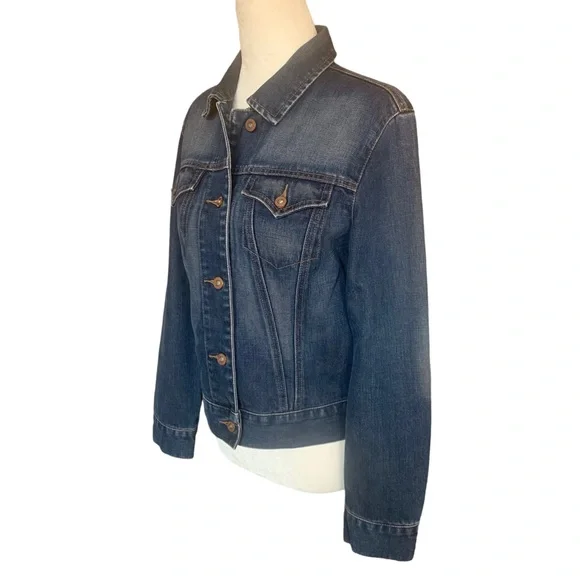 GAP Denim Jean Jacket Southwest Embroidered Native American Indian Art - Picture 3 of 13